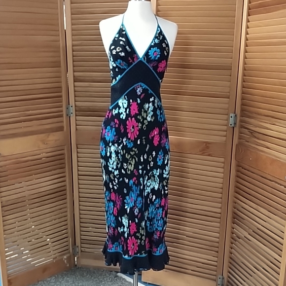 Express Dresses & Skirts - Express Silk Halter Dress XXS